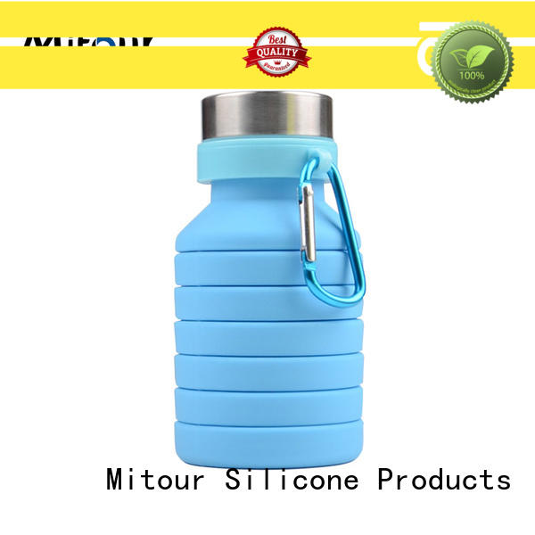 outdoor silicone water bottle safety camouflage for children Mitour Silicone Products