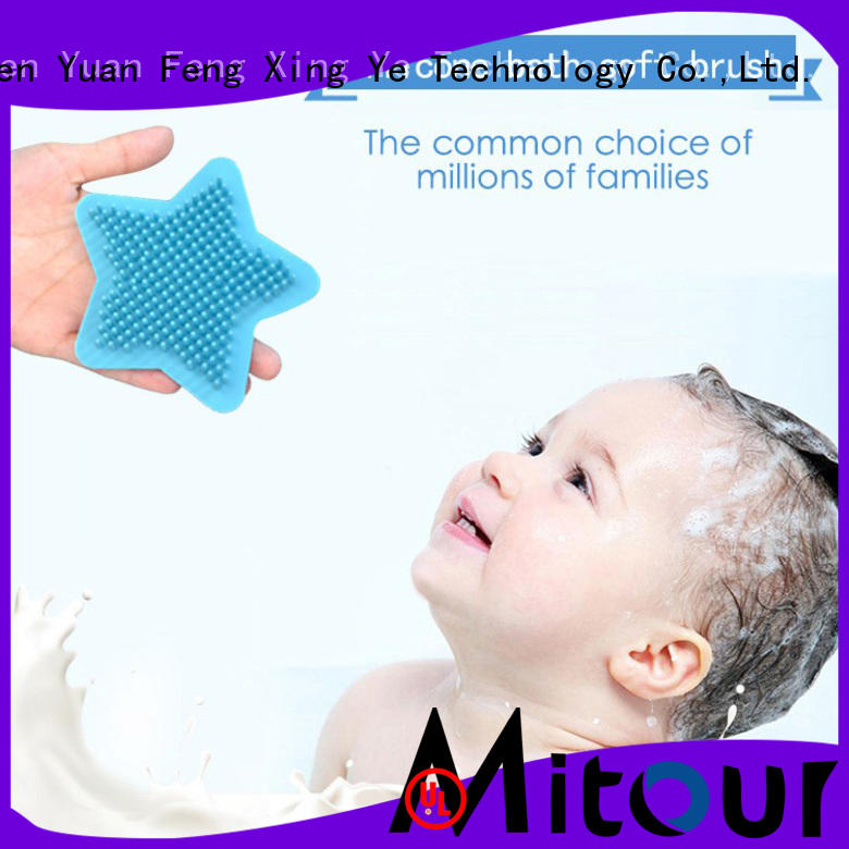 Mitour Silicone Products functional silicone shampoo brush Supply for bath