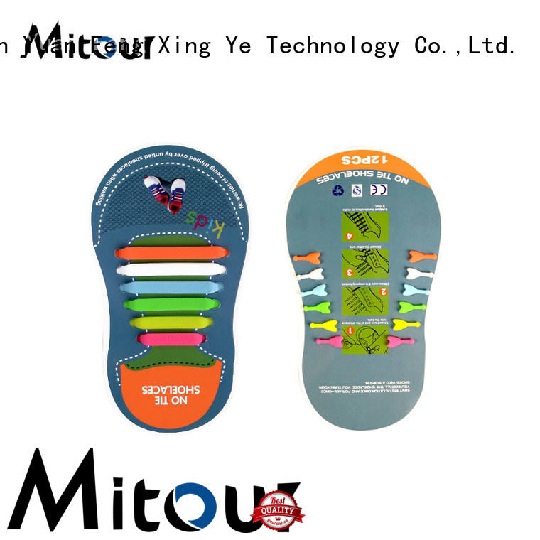 Mitour Silicone Products custom toddler shoe laces inquire now for shoes