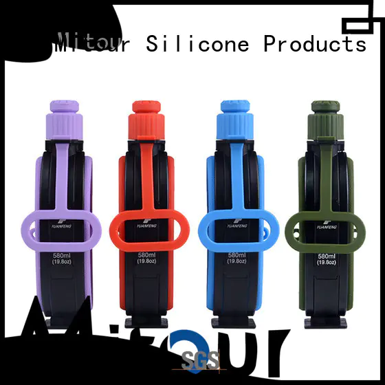 Mitour Silicone Products portable flat water bottle supplier for water storage