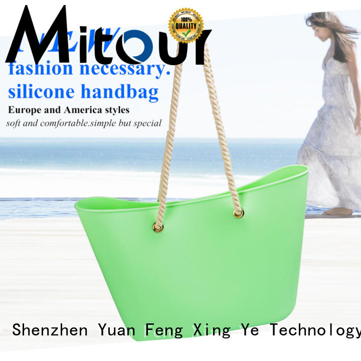 beach silicone tote bag tote for school Mitour Silicone Products