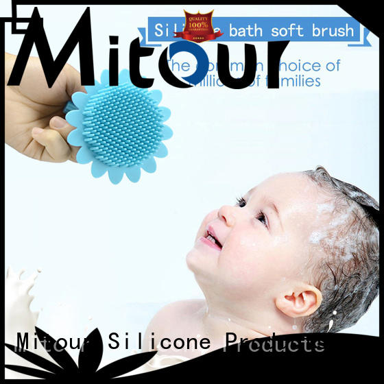 Mitour Silicone Products functional silicone spin brush for business for bath