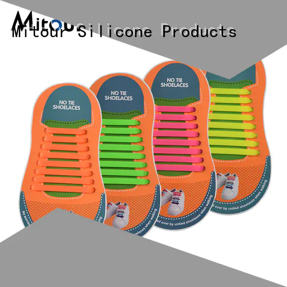 Mitour Silicone Products toddler shoe laces for shoes