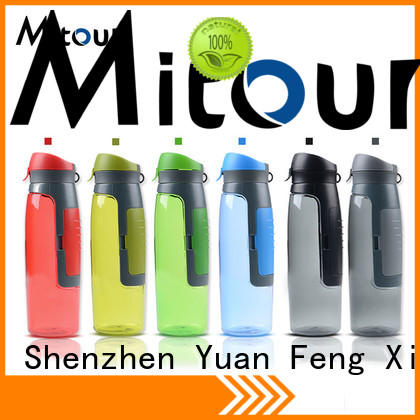 sports silicone folding water bottle football for children Mitour Silicone Products