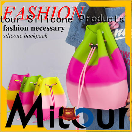 Mitour Silicone Products wholesale silicone tote bag tote for school
