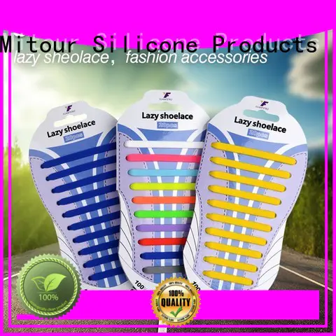 Mitour Silicone Products no tie shoelace silicone for child
