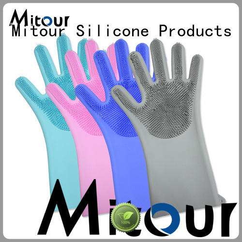 Mitour Silicone Products cleaning commercial oven gloves OEM for indoor cleaning