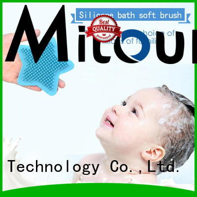 Mitour Silicone Products cheap factory price silicone dog brush for baby