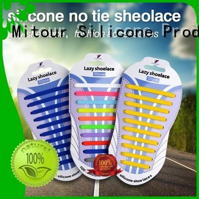 silicone shoelace no tie for shoes Mitour Silicone Products