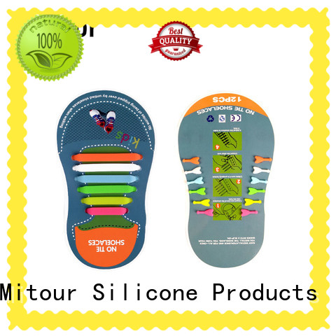 lazy silicone no tie shoelaces for shoes Mitour Silicone Products