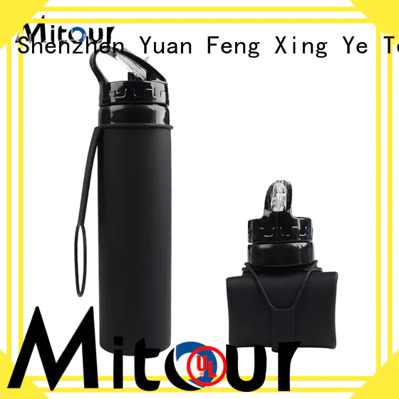 Mitour Silicone Products straight silicone water bottle kids purse for children