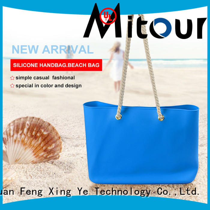 Mitour Silicone Products ODM silicone hand bag backpack for school