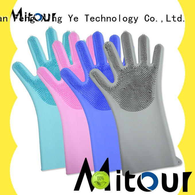 Mitour Silicone Products cleaning oven gloves silicone OEM for hands protection