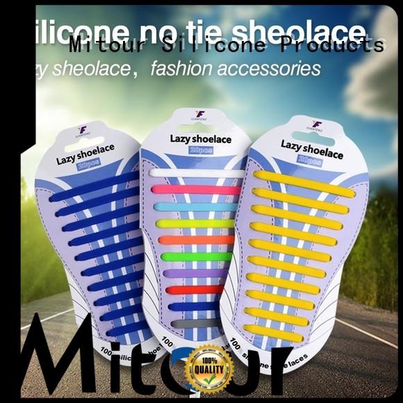 Mitour Silicone Products custom cool shoelaces inquire now for boots