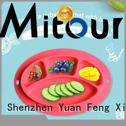 Mitour Silicone Products hot-sale non slip placemats box for children