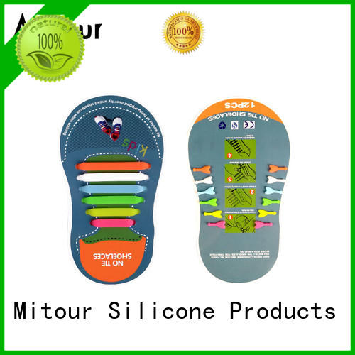 silicone laces no tie for shoes Mitour Silicone Products