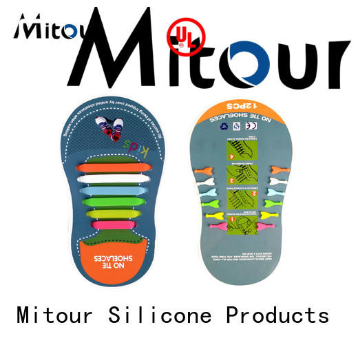 Mitour Silicone Products lazy nike shoelaces for boots