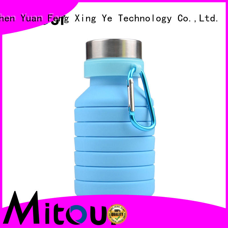 Mitour Silicone Products Wholesale black glass water bottle inquire now for water storage