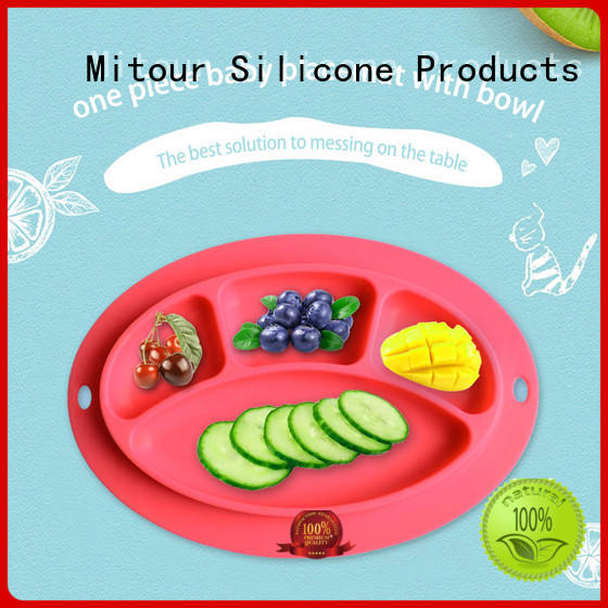 silicone silicone kids placemat placemat for baby Mitour Silicone Products