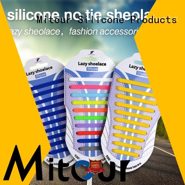 Mitour Silicone Products hot-sale cool shoelaces contact for for shoes