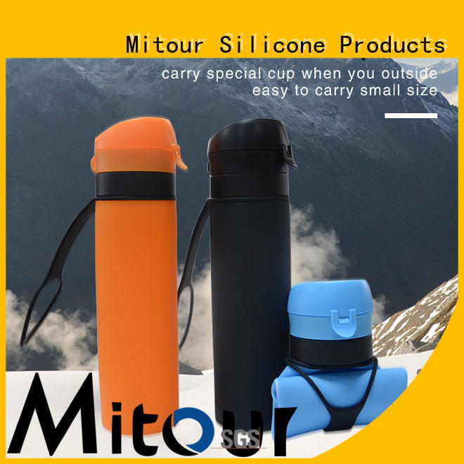 Mitour Silicone Products Wholesale silicone water bottle for water storage