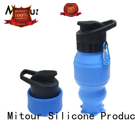 Mitour Silicone Products silicone water bottle bulk production for water storage