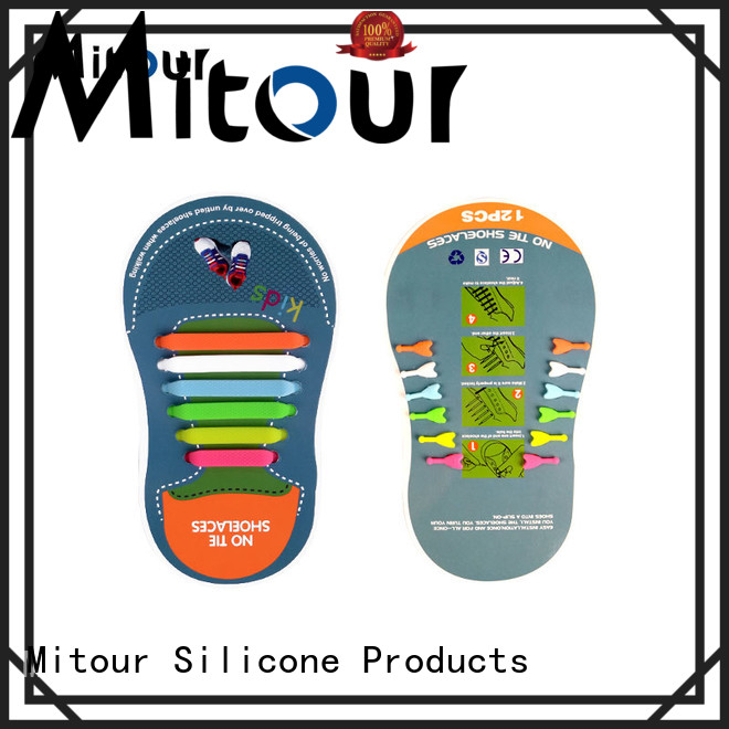 silicone no tie laces for child Mitour Silicone Products