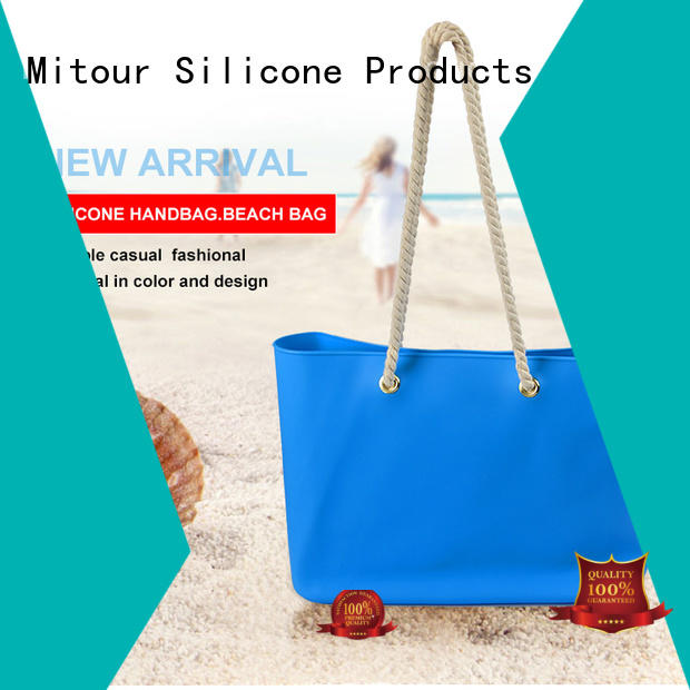 Mitour Silicone Products silicone designer handbag beach for travel