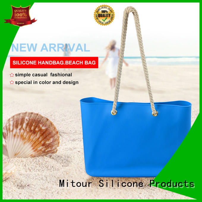 shoulder silicone travel bag factory for school Mitour Silicone Products