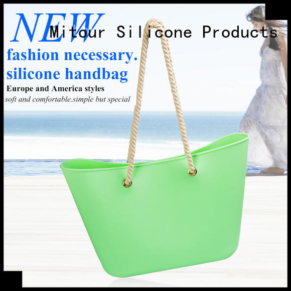 Mitour Silicone Products collapsible fresh bag tote for trip