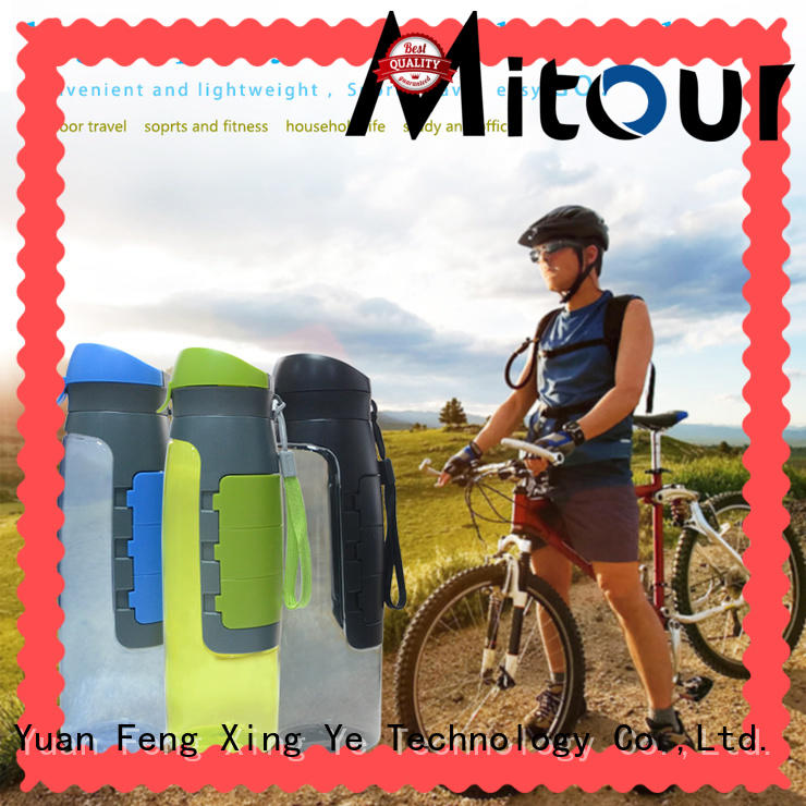 Mitour Silicone Products silicone bamboo water bottle supplier for water storage