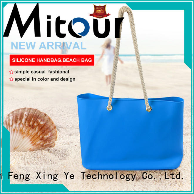 Mitour Silicone Products OEM tote handbag backpack for girls