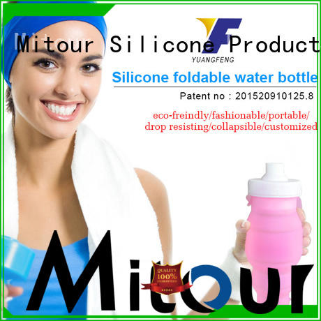 silicone roll bottle inquire now for water storage Mitour Silicone Products