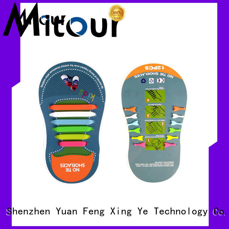 Mitour Silicone Products lazy silicone no tie shoelaces for shoes
