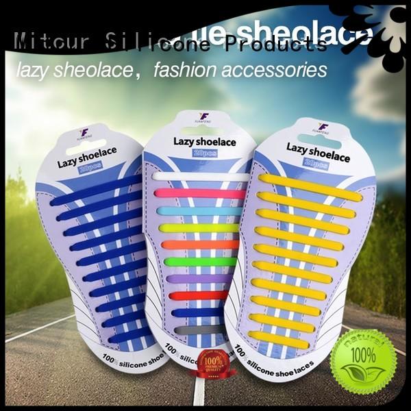 Mitour Silicone Products high-quality silicone shoelaces free sample for shoes