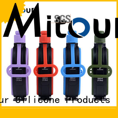 Mitour Silicone Products universal silicone squeeze water bottle for wholesale for water storage