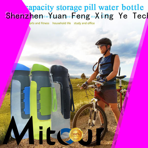Mitour Silicone Products foldable foldable silicone bottle for water storage