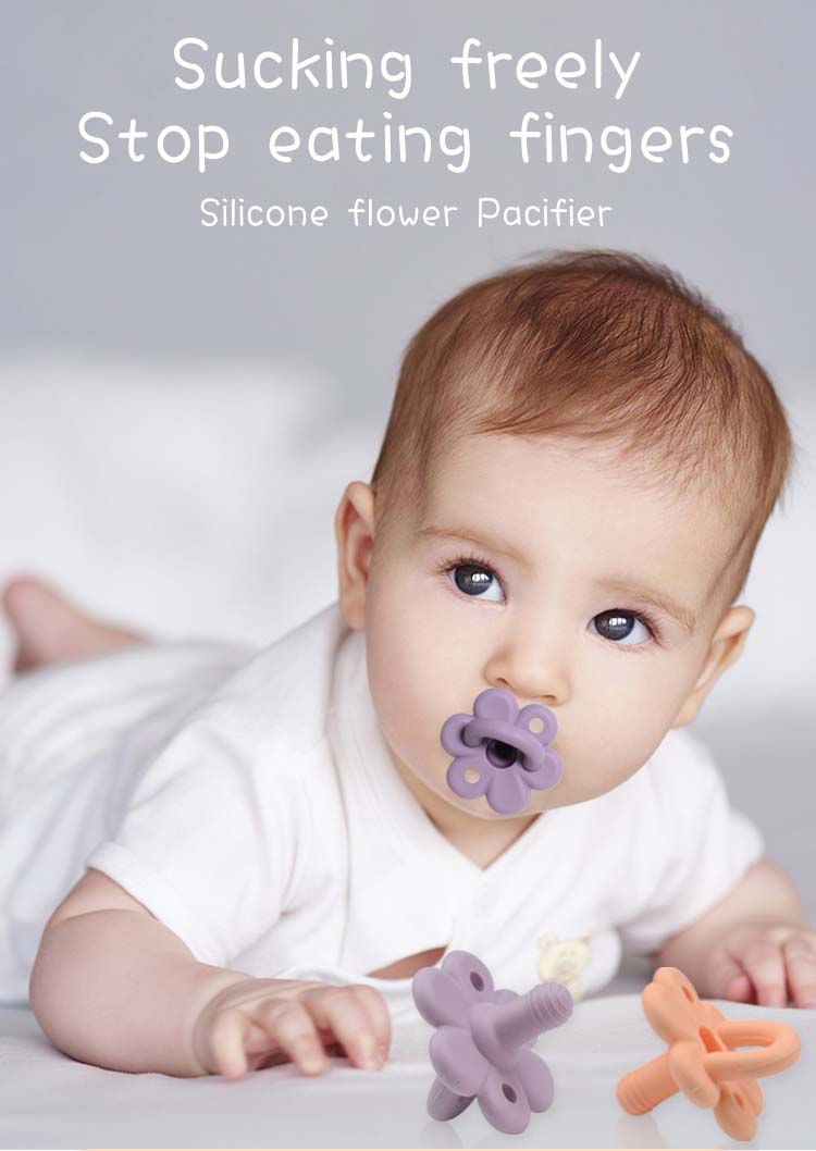 Flower Silicone Teether Pacifier