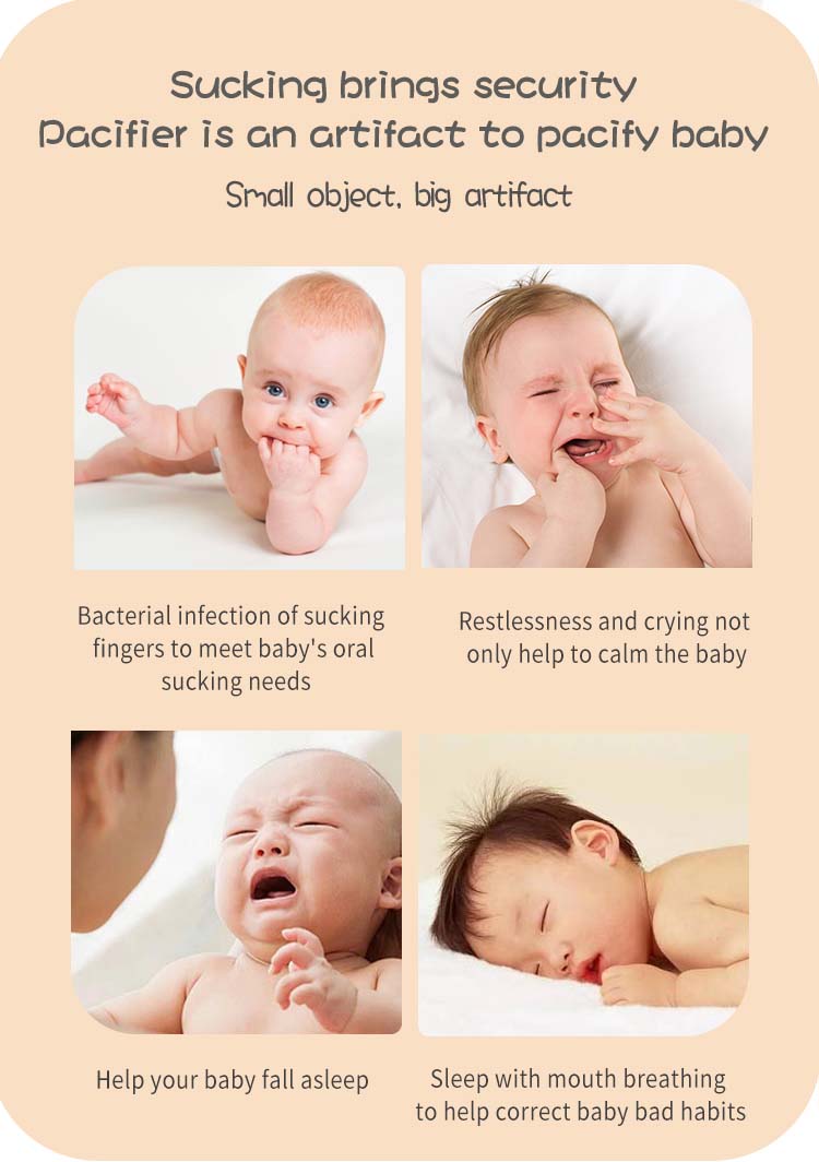 Silicone Soother Baby Pacifier