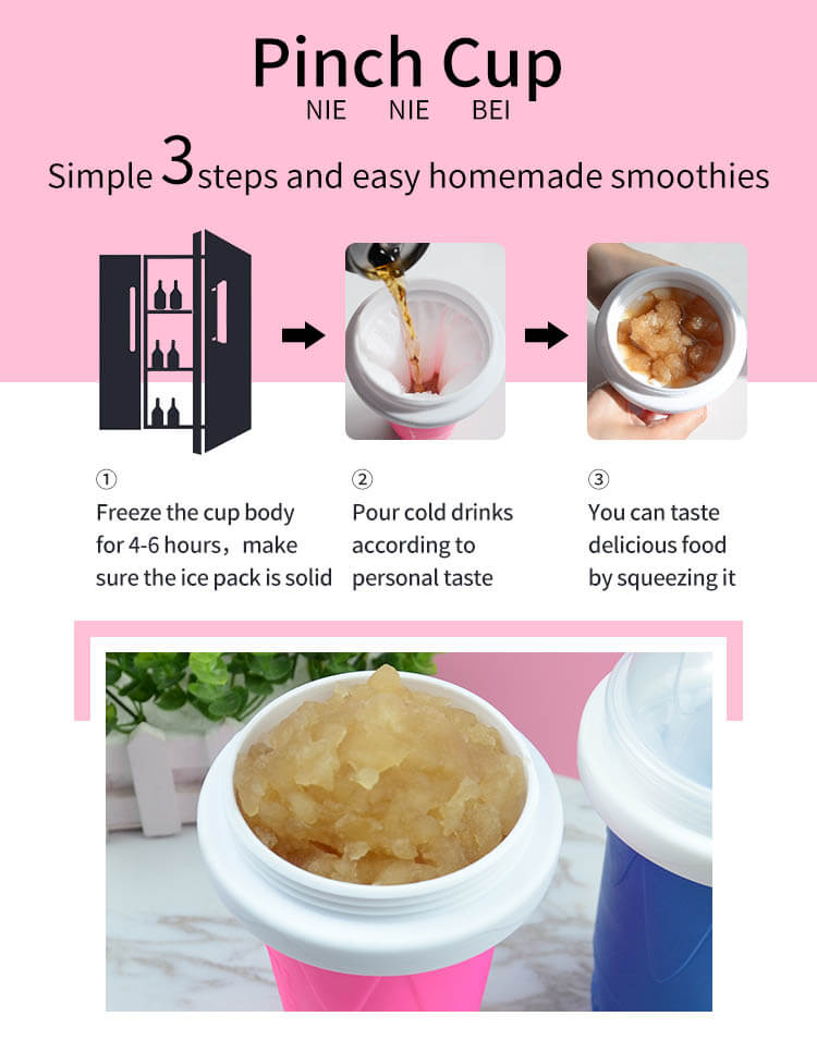 How to Use Silicone Squeeze Ice Cup