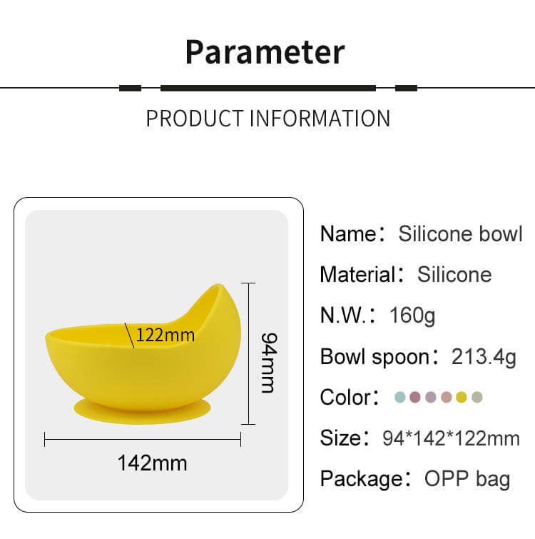 Silicone Baby Bowls Information