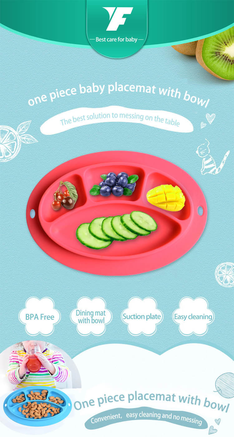 Silicone Baby Plate Feature Manufacturer