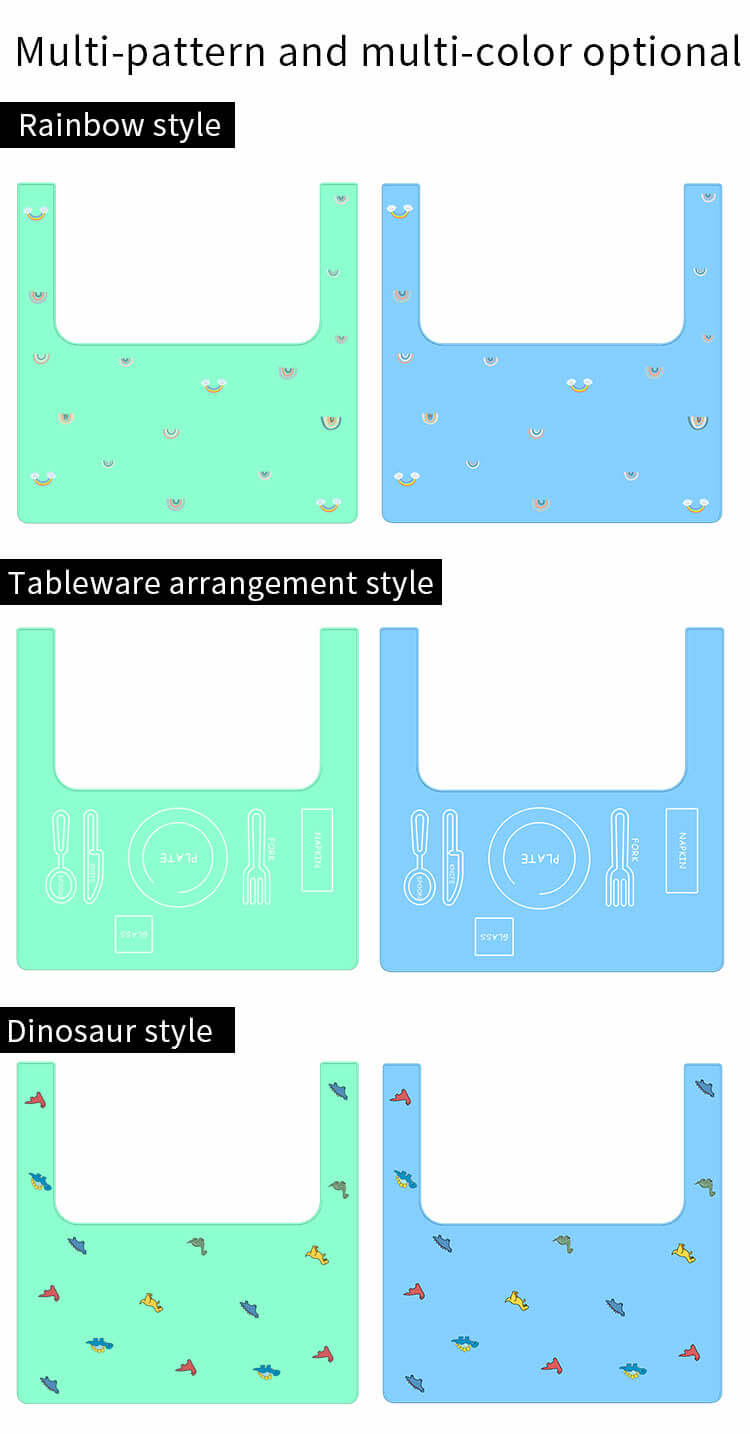 Baby Silicone Placemat Colors