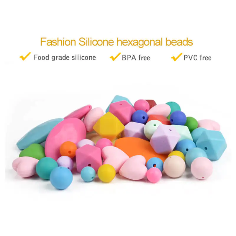 Custom Silicone Beads Wholesale