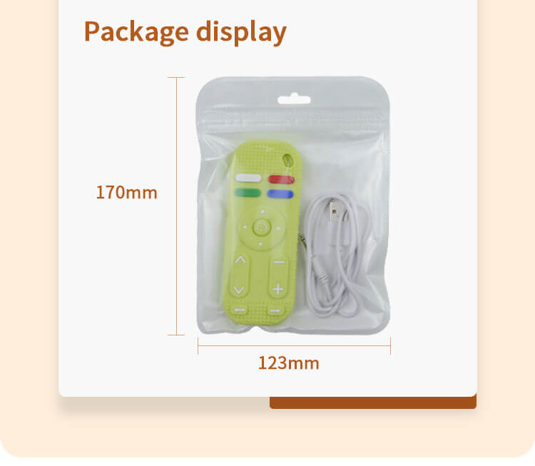 Silicone Remote Control Musical Teether Package