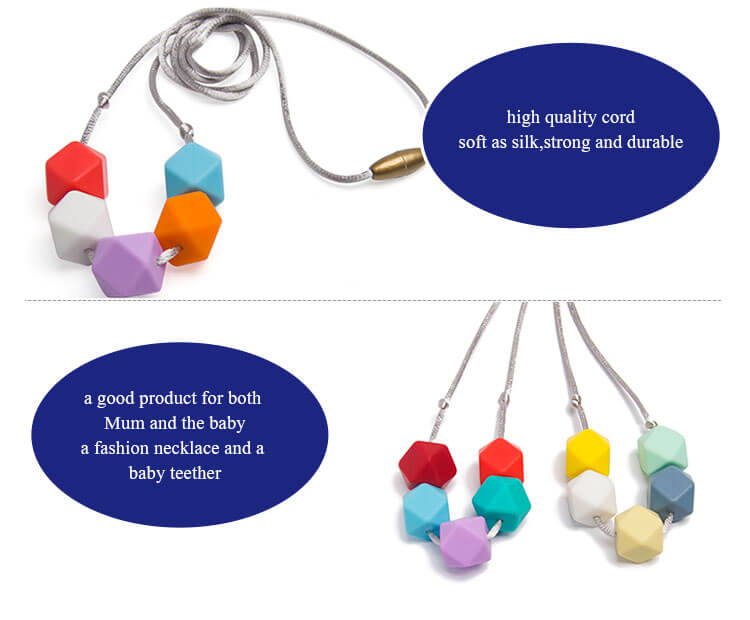 Silicone Teething Necklace Feature