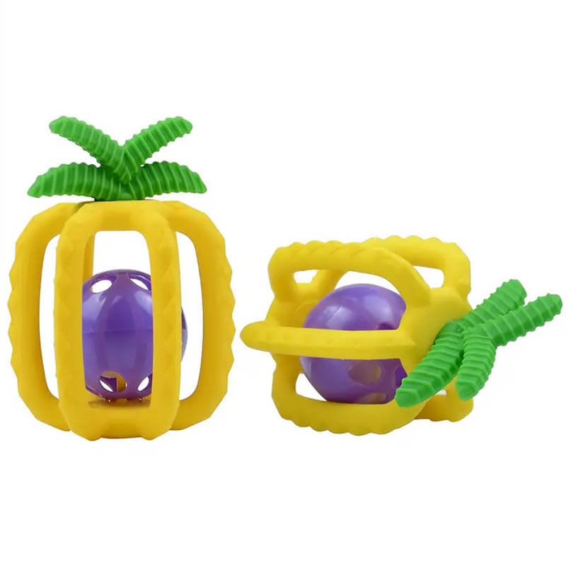 silicone pineapple teether