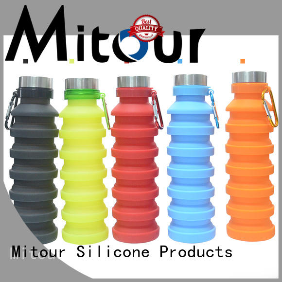 Mitour Silicone Products cup black glass water bottle supplier for children