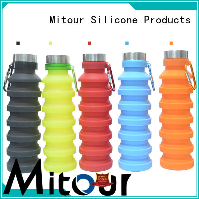 foldable silicone roll bottle for water storage