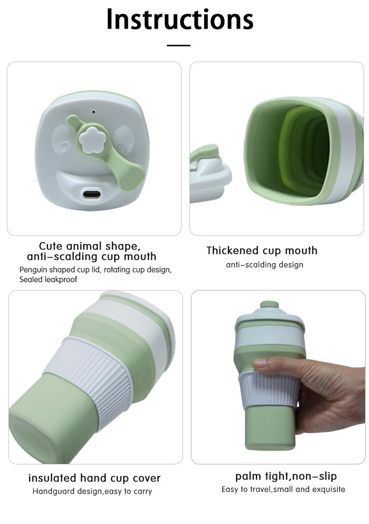 Mitour Silicone Products kettle silicone collapsible bottle inquire now for children